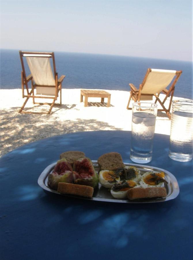 C & C _ Cycladic House With Endless Sea View Villa Ermoúpoli Eksteriør bilde