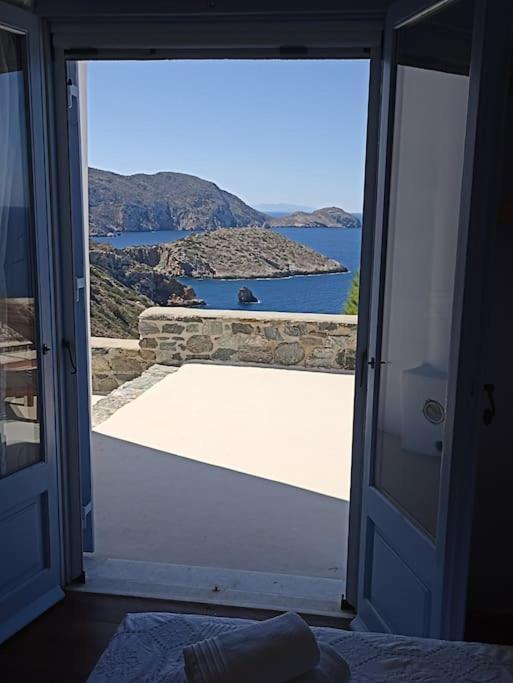 C & C _ Cycladic House With Endless Sea View Villa Ermoúpoli Eksteriør bilde